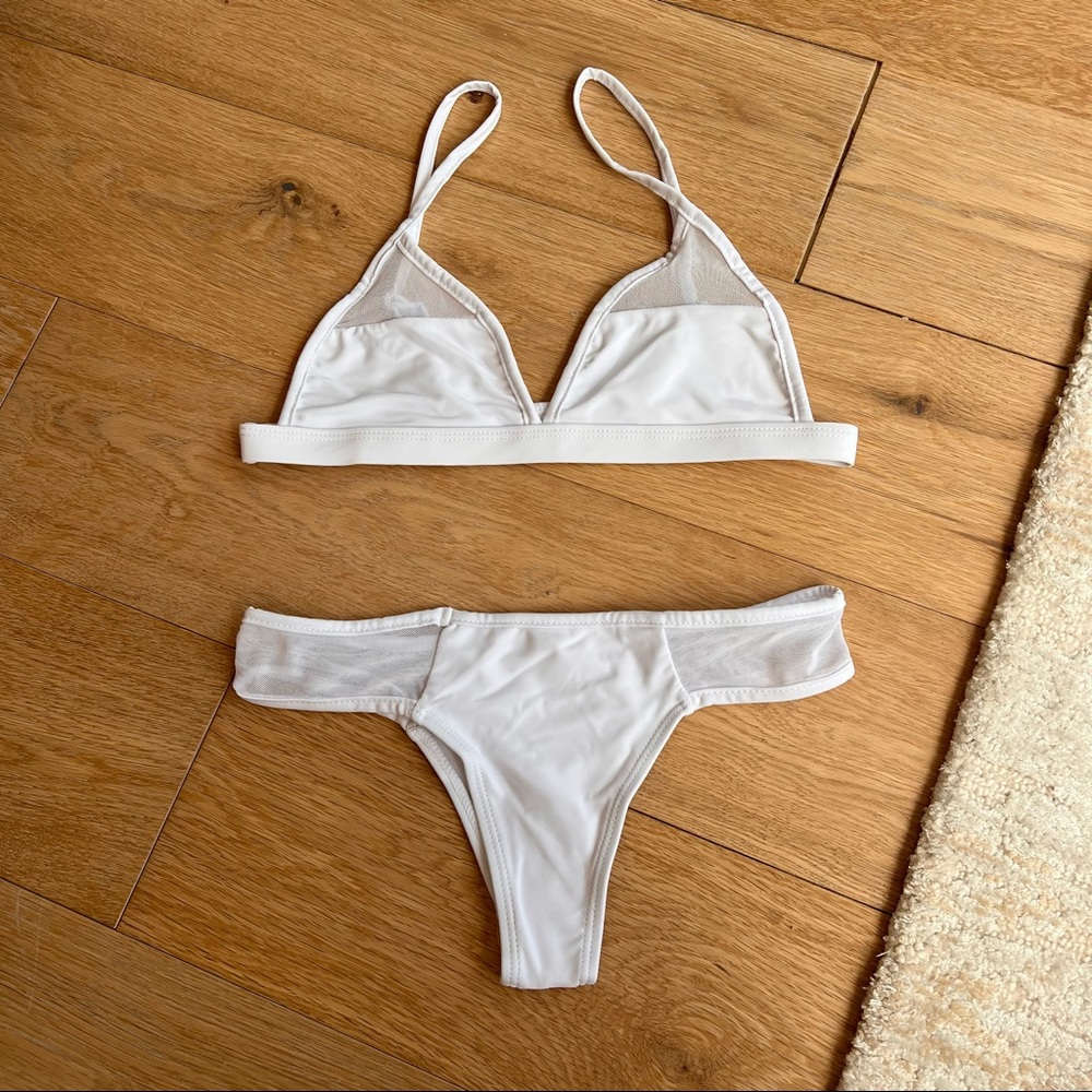 Lumahai White Bikini